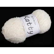 Pletena preja Katty 100 g - kremna svetla