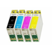 Komplet Epson T1305 / T1301 +T1302 + T1303 + T1304 kompatibilne kartuše (4) - črna, cyan, magenta, rumena