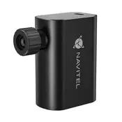 Navitel Air12 Mini zračna pumpa, bežična, USB-C, 8 bara, crna