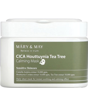 Mary&May Cica Houttuynia Tea Tree Calming Mask - Set Pomirjujočih Mask za Obraz 30kos