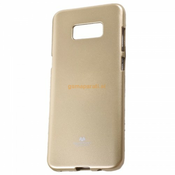 Goospery Jelly tanek silikonski ovitek (0,3) za Samsung Galaxy NOTE 8 N950-zlat