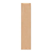 Papirnata vrečka s stranskim pregibom rjava 12+5 x 59 cm `Baguette` [1000 kosov]