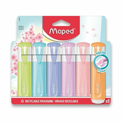 Maped text marker fluo peps pastel 1/6 ( m742511 )