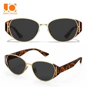 Jimmy Orange Unisex naocare za sunce, Braon-crne