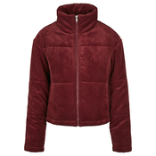 Womens corduroy jacket burgundy