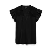 Vero Moda Bluza Line 10347292 Črna Regular Fit
