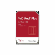 WESTERN DIGITAL Hard disk Red Plus WD120EFBX, 12TB, 256MB, 3.5 SATA, 7200rpm