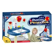 Projektor s 4 diski diapozitivov