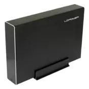 LC-POWER HDD Rack 3.5 USB 3.1 Gen 2 SATA (Black) LC-35U3-Becrux-C1 3.5 SATA I / II / III USB 3.1 Gen2 Tip C Aluminijum