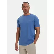 Gant Majica Shield  2003184 Modra Regular Fit