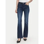Guess Jeans hlače W6YA0L D1335 Mornarsko modra Boot Fit