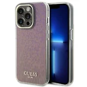 Guess Ovitek Guess Faceted Mirror Disco Pink za iPhone 15 Pro