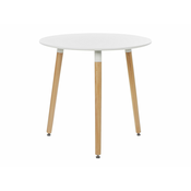 Miza Berwyn 1439 Bela, Svetel les, 76cm, MDF plošča, Les