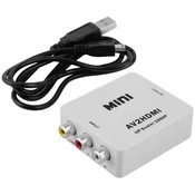 Xput pretvornik RCA (Cinch) v HDMI, 1080p
