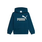 PUMA Majica Ess 2 No. 1 siva/petrol/bela