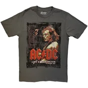 AC/DC Donington Set Charcoal Grey XL Majica