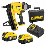 DEWALT DCN890P2 akumulatorski zabijač čavala za beton i željezo 18V 2x5,0Ah