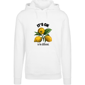 Mens Its Ok Hoodie white