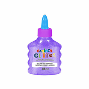 Bleščeče tekoče neon vijolično lepilo 88ml - Carioca