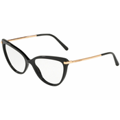 DOLCE & GABBANA Okvir za naocare 0DG3295 50155, Ženski, Crni