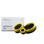 Koch Chemie Drill Brush Set medium - Set 3 kosov Mehkih čopičev za AKU vrtalnik