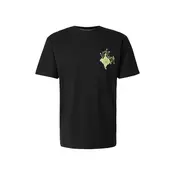 Volcom Majica FISHYSTAR svetlo rumena/svetlo zelena/črna