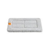 Songmics Plišasta odeja za hišne ljubljenčke 75x50 cm siva