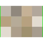 Tkani Tepih Urban Square Brown