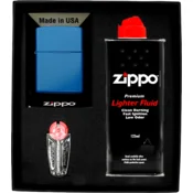 shumee Darilni set vžigalnikov ZIPPO SKY BLUE LOGO št. 1