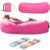 VIVVA Prenosna napihljiva ležalka 180 cm za odrasle in otroke | COMFYAIR