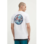 Pamucna majica Rip Curl za muškarce, boja: bijela, s tiskom