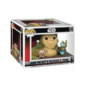 FUNKO Funko pop! Deluxe: ROTJ 40. - Jabba z Salacious - Star Wars - Collectable Vinil figura - Ideja za darila - uradno blago - igrače za otroke in odrasle - filmi oboževalci - Modelna figura za z, (20838651)