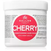 Kallos KJMN Professional Cherry vlažilna maska za poškodovane lase 275 ml