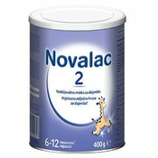 Novalac 2 nadaljevalno mleko, pločevinka, 400 g (3831061010816)