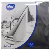shumee Airlaid prtički 40x40 netkani črni 50 kosov