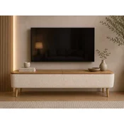 Hanah Home Sarven TV komoda 120 × 45 × 30 cm, bela
