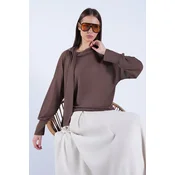 Trend Alacati Stili Ženska bluza Alc-X15154, Braon