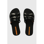 Natikači Ipanema PUFFER SLIDE ženski, črna barva, 26727-AQ188