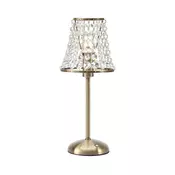 Markslöjd 109125 - LED punjiva stolna lampa LIORA s prigušivanjem 1xE14/2W/2000 mAh mesing