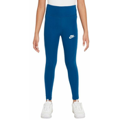 Djecje trenirke Nike Kids Sportswear Favorites High-Waist Leggings - court blue/white