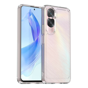 Hibriden ovitek Frame Shield za Honor 90 Lite 5G - prozoren