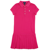 Polo Ralph Lauren Kratke obleke SSPLTPOLODRS-DRESSES-DAY DRESS Rožnata