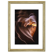 HAMA "Feniks" Drveni okvir, zlatni, 24 x 30 cm