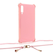 Ovitek Ice Color za Samsung Galaxy A70, Teracell, roza