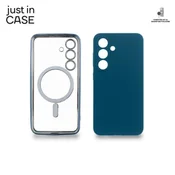Just in Case 2u1 Extra case MAG MIX PLUS paket PLAVI za Samsung S25 ( MAGPL235BL )