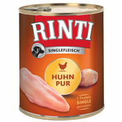 6 x 800 g Rinti Sensible Pur  za pse - čista jagnjetina