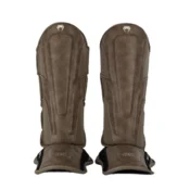 Venum Impact Evo Scales Shin Guards, Brown - M