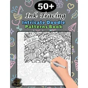 Ink Tracing Doodle Book for Adults