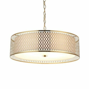 Endon 101569 - Luster na lancu CORDERO 3xE27/10W/230V zlatna