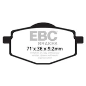 Zavorne ploščice za skuter EBC SFA101HH (komplet za 1 disk)